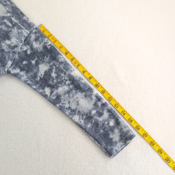 LOLE Oversized Batwing 3/4 Blue Marble Athleisure Pullover Women's Large - Picture 8 of 9